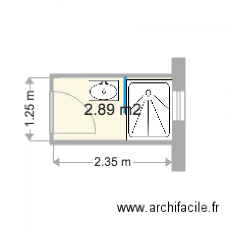 salle de bain hossegor. Plan de 0 pièce et 0 m2