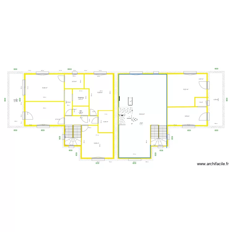 SAINT JULIEN étage . Plan de SAINT JULIEN étage . Plan de