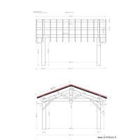 plan garage vu de coté