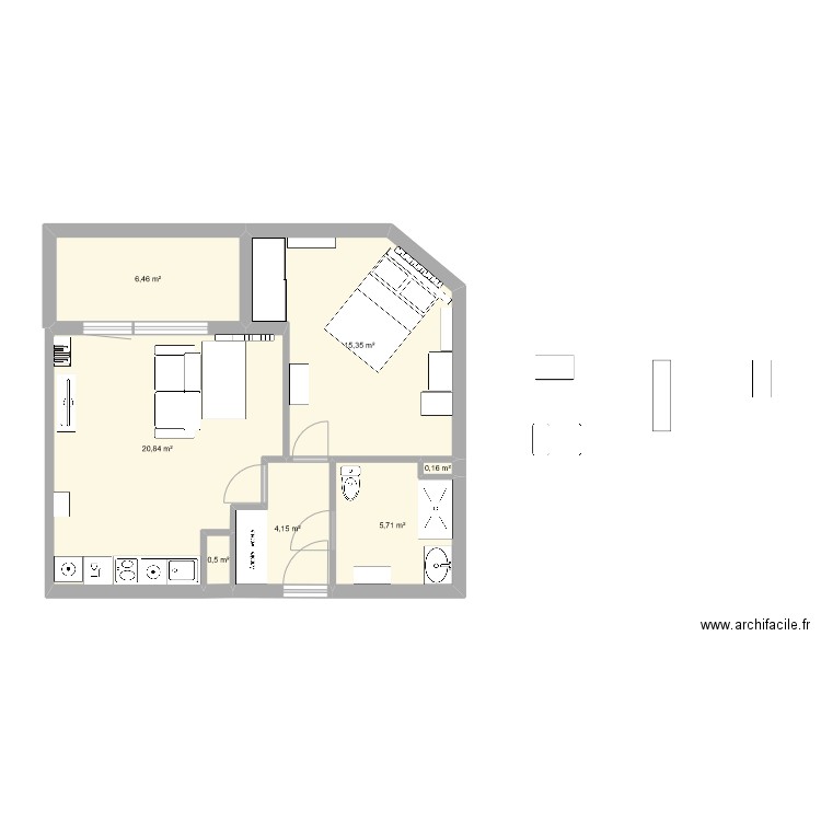 Lardenne. Plan de 0 pièce et 0 m2