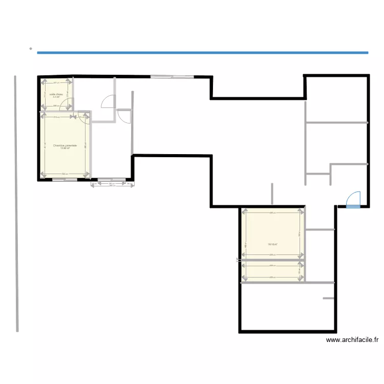 Maison auvergne 7. Plan de 