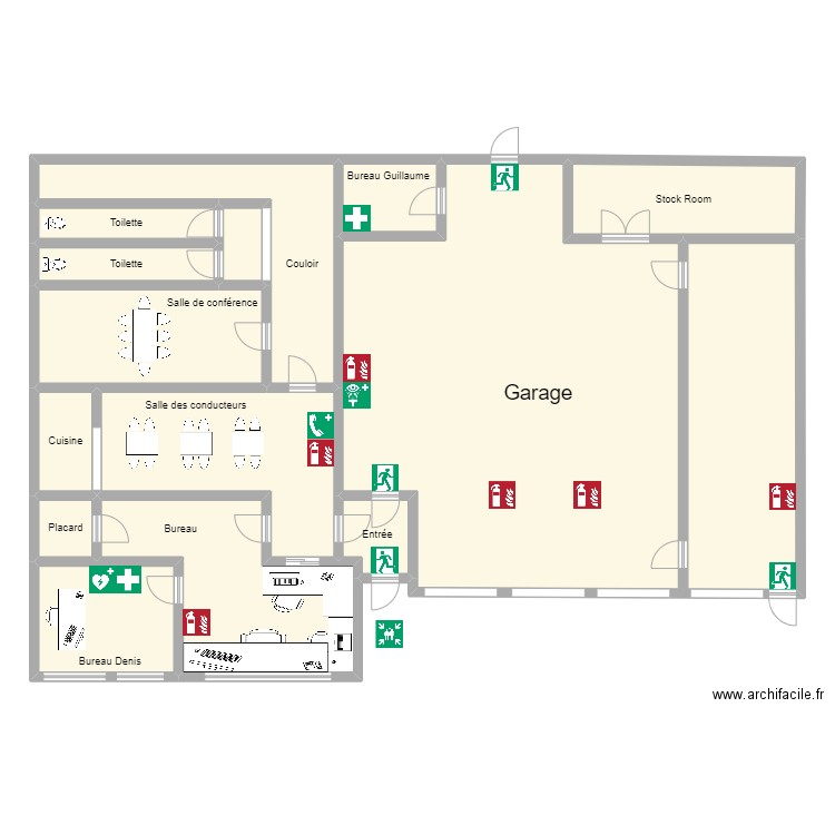 SCOBUS (1992) INC.. Plan de 14 pièces et 271 m2