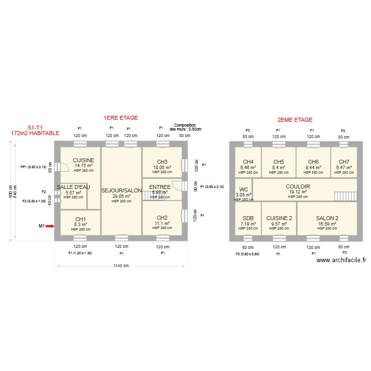 PLAN SARICA. Plan de 0 pièce et 0 m2