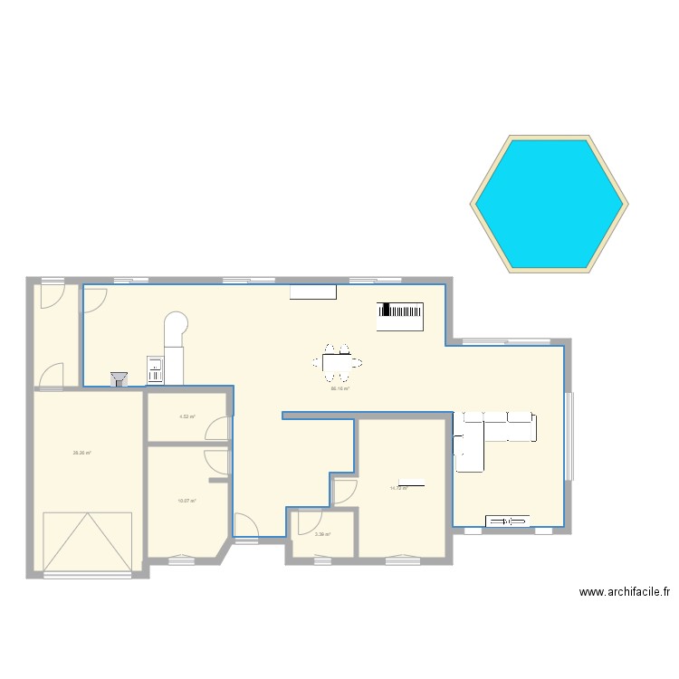 Maison44 extention 2. Plan de 0 pièce et 0 m2