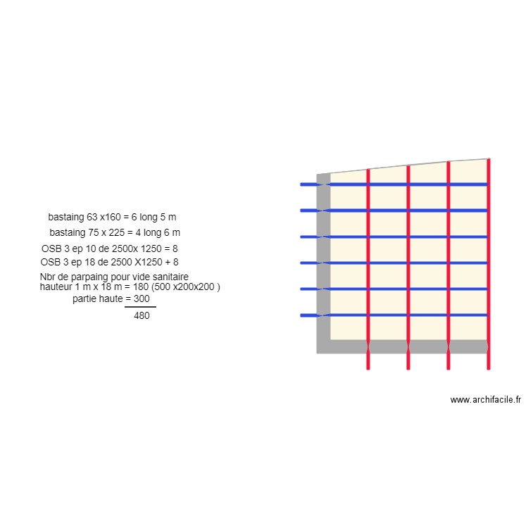 toit a. Plan de 0 pièce et 0 m2