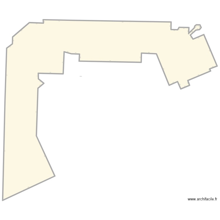 ADEF MEAUX. Plan de 1 pièce et 1716 m2