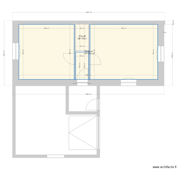 rez ce chaussée. Plan de 0 pièce et 0 m2