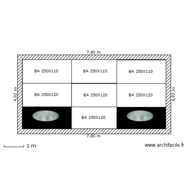 2014 SAM BA13 9 DE 2.50ML PROFIL 22 ML. Plan de 0 pièce et 0 m2