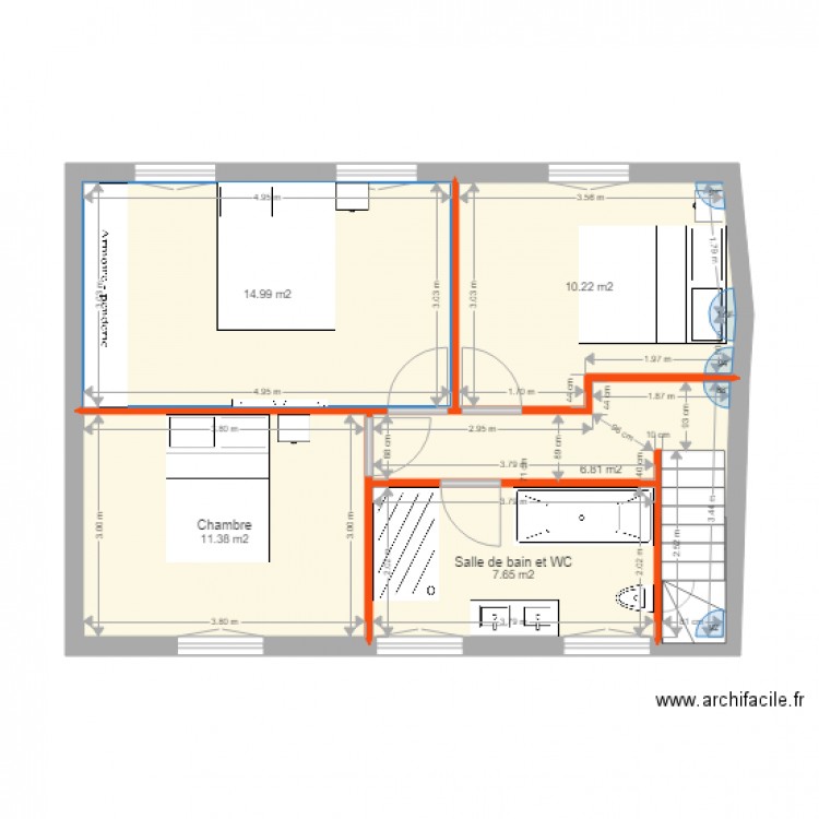 surrélévation 38 RdC. Plan de 0 pièce et 0 m2