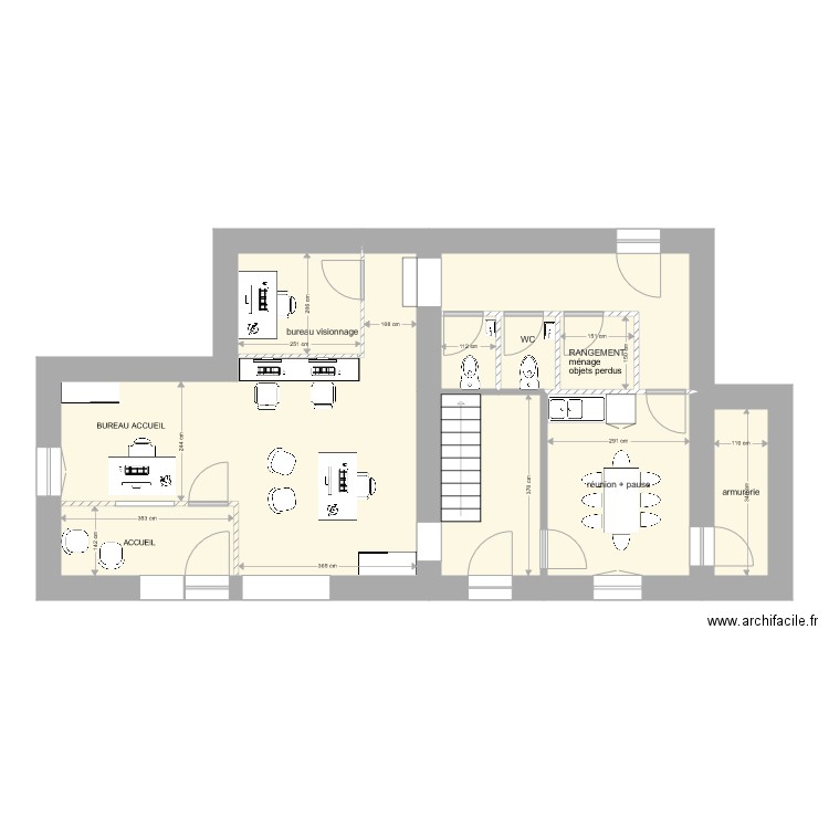 PMU. Plan de 0 pièce et 0 m2