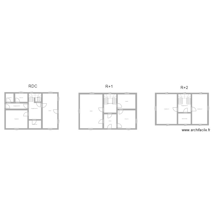 350600916. Plan de 17 pièces et 189 m2