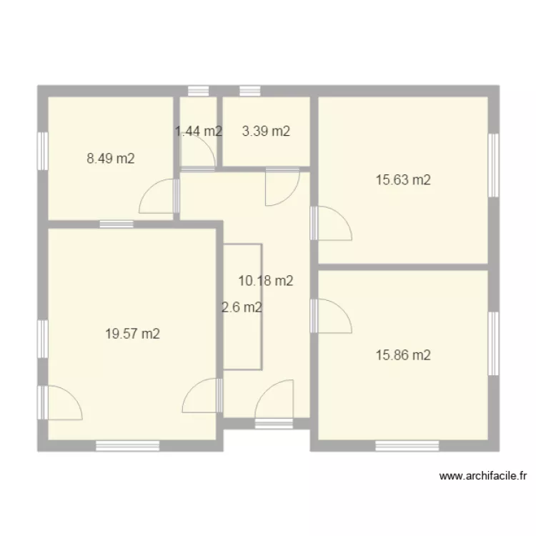 VARREY FEGERSHEIM. Plan de 