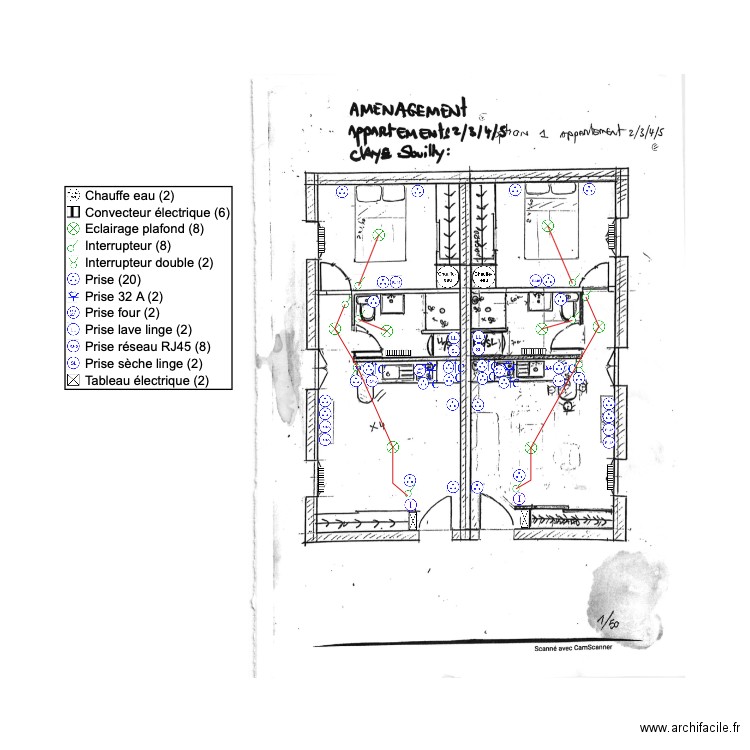 Claye R1. Plan de 0 pièce et 0 m2