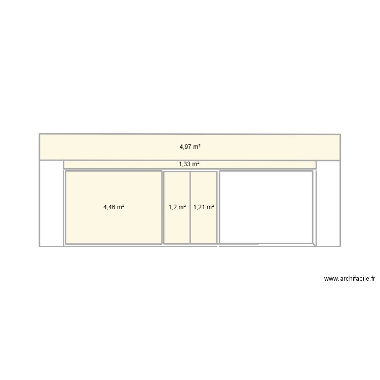 FACADE. Plan de 0 pièce et 0 m2