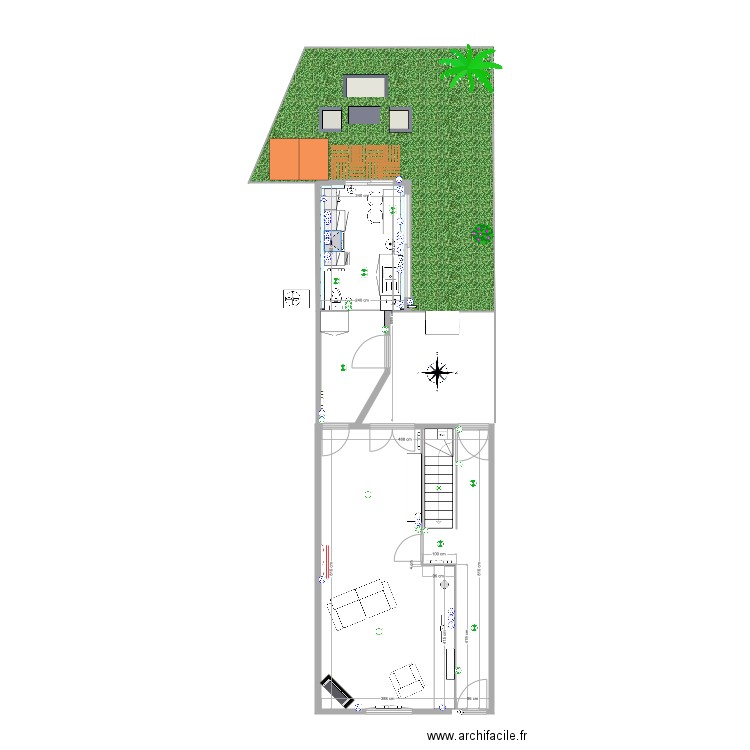 CUISI455. Plan de 0 pièce et 0 m2