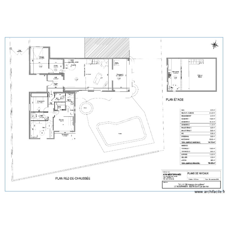 grillon. Plan de 0 pièce et 0 m2