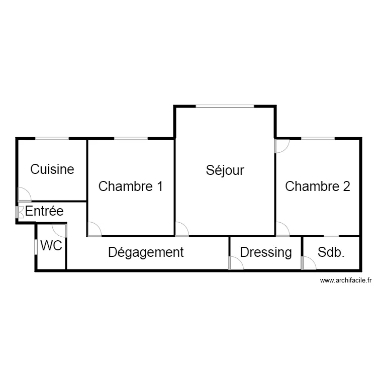 LARNAUDIE DE FERRAND 2. Plan de 