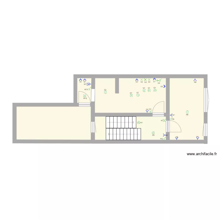 obus 1er. Plan de obus 1er. Plan de