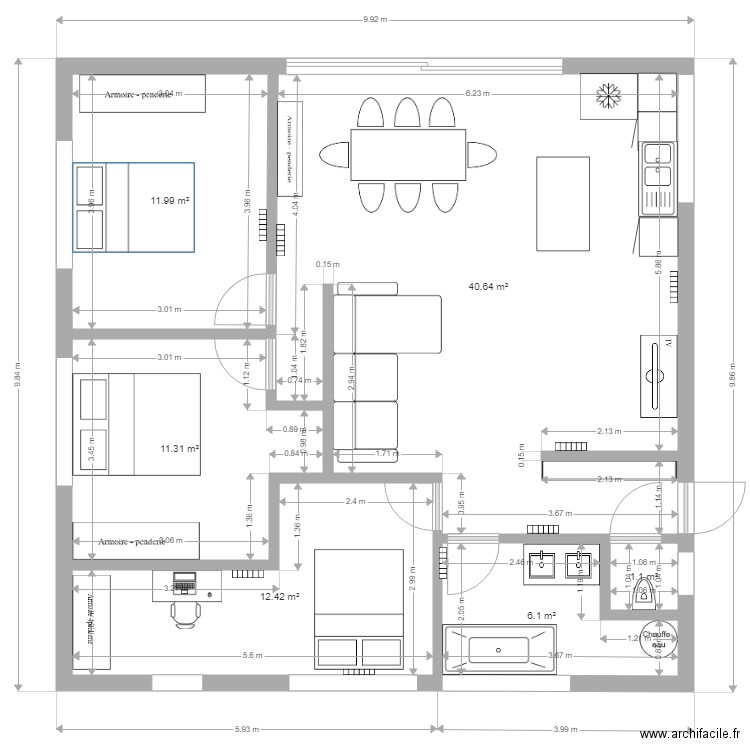 maison 3. Plan de 0 pièce et 0 m2