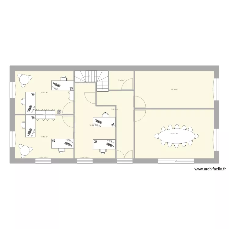 sogeca bouscat. Plan de 