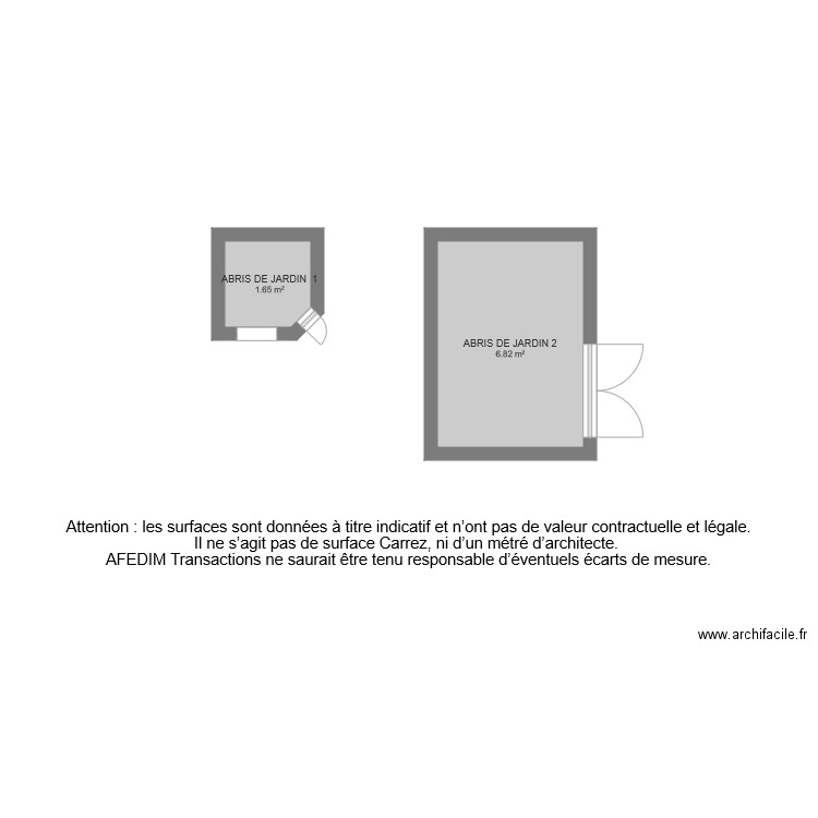 BI 4958 ABRIS DE JARDIN. Plan de 0 pièce et 0 m2