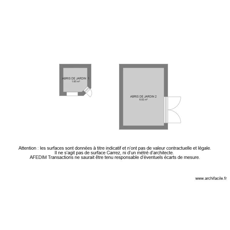 BI 4958 ABRIS DE JARDIN. Plan de 