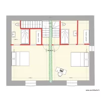 Plan étage architecte