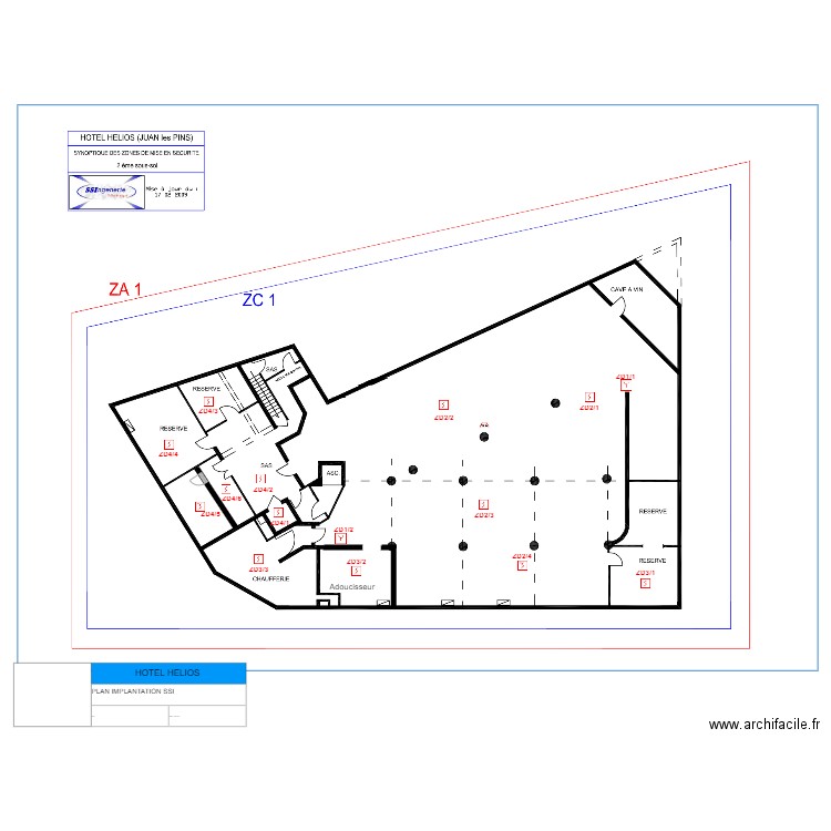 HOTEL HELIOS v1. Plan de 0 pièce et 0 m2