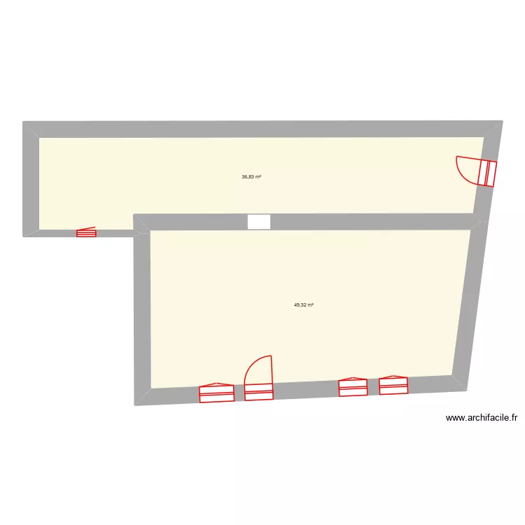 ooo. Plan de 2 et 86 m² ooo. Plan de 2 et 86 m²