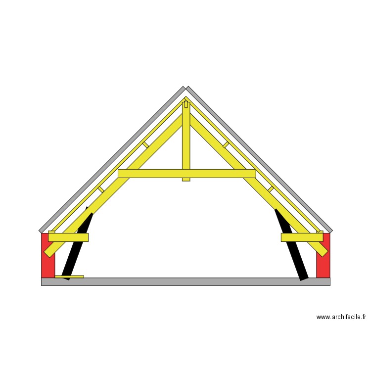 ferme nouvelle maison. Plan de 0 pièce et 0 m2