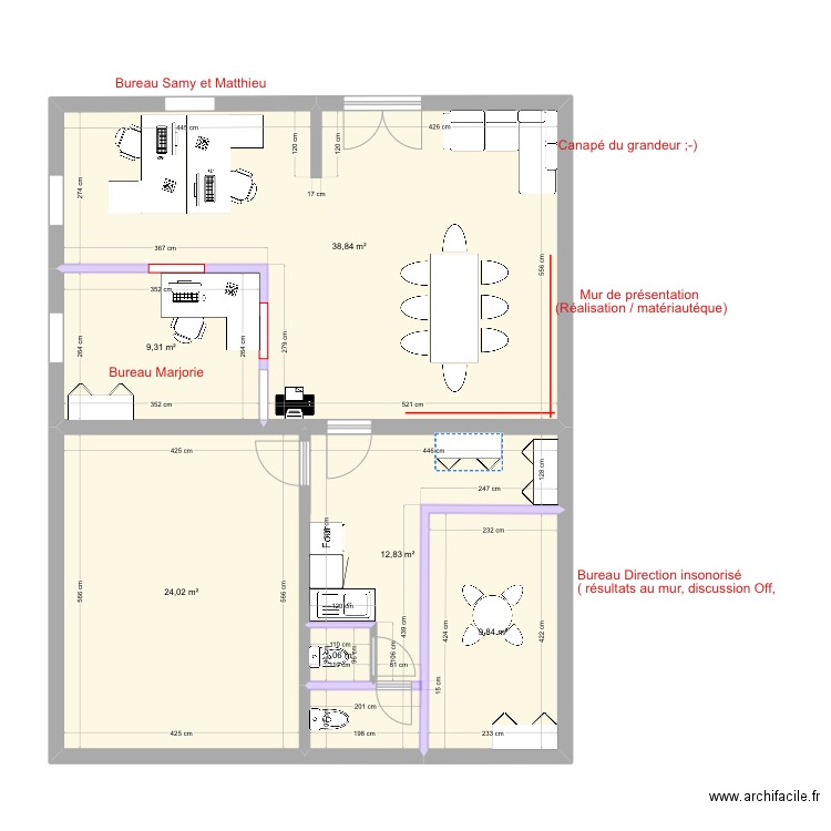 Entrepot Matthieu. Plan de 0 pièce et 0 m2
