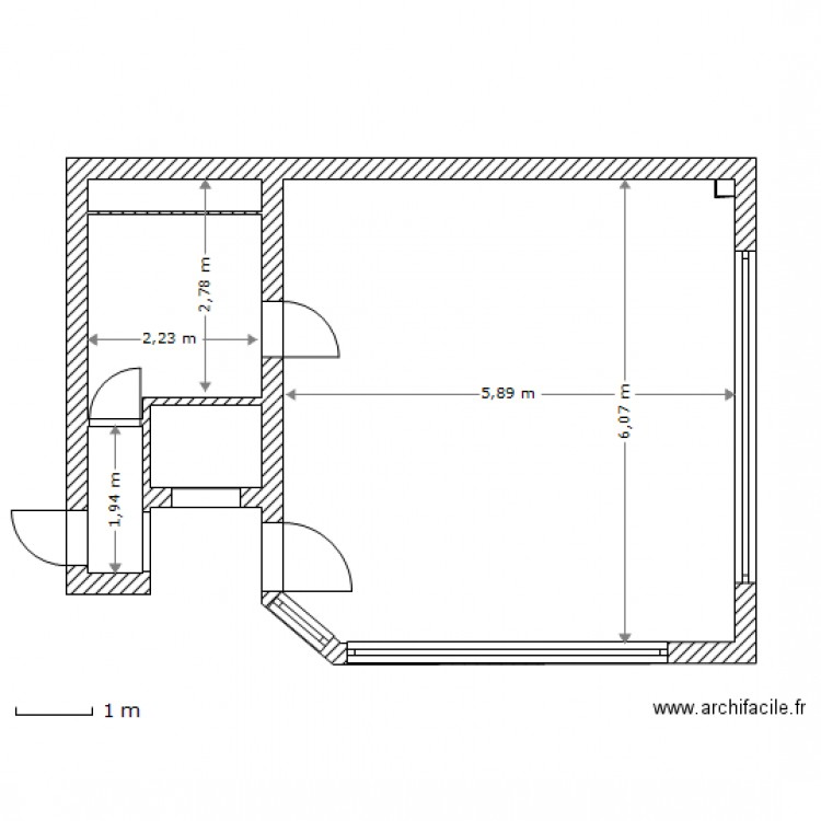 Jambes 3 rez. Plan de 0 pièce et 0 m2