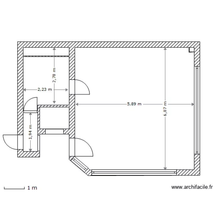 Jambes 3 rez. Plan de 