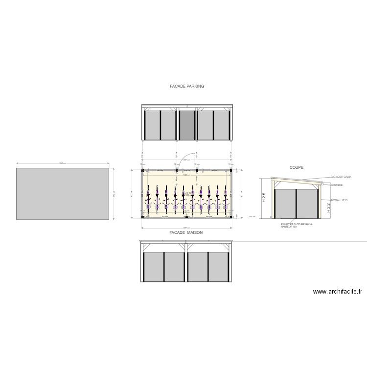 LOCAL VELO2. Plan de 0 pièce et 0 m2