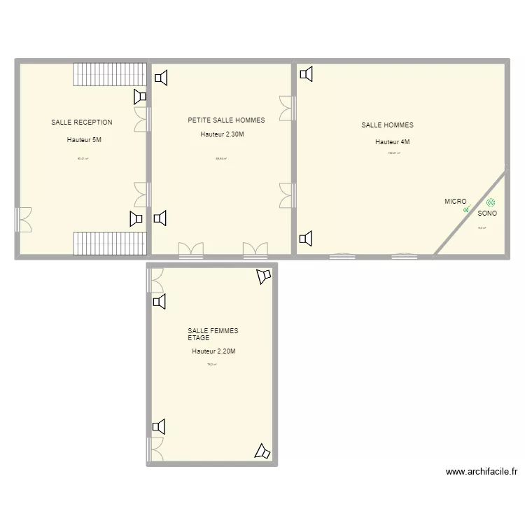 sono mosqu&eacute;e. Plan de 