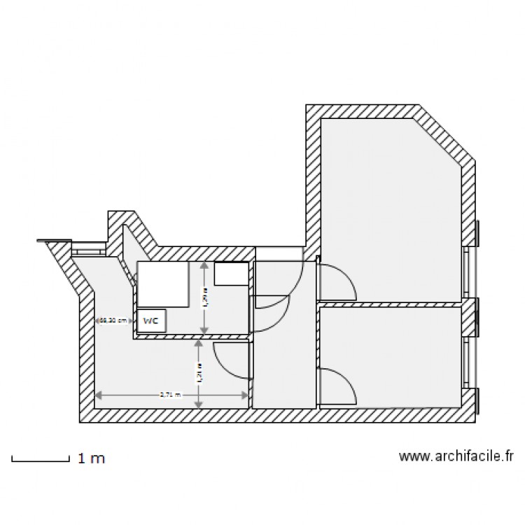 championnet modif3. Plan de 0 pièce et 0 m2