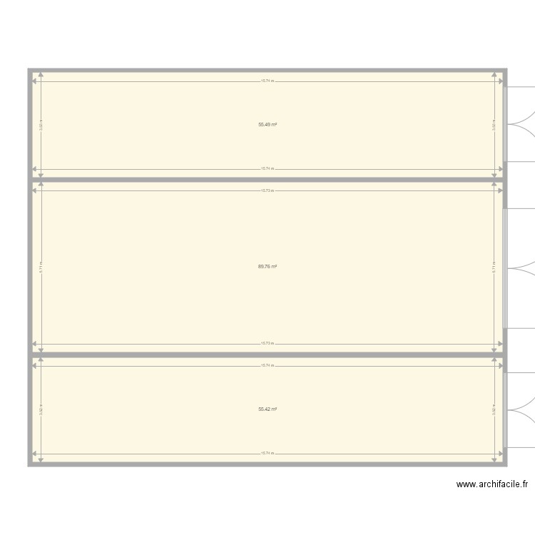 bergerie. Plan de 0 pièce et 0 m2