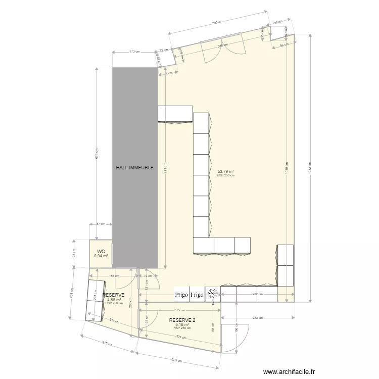 PROJET DREAMS DONUT AGEN. Plan de 