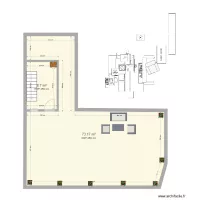 plan  cathedrale sens terrasse