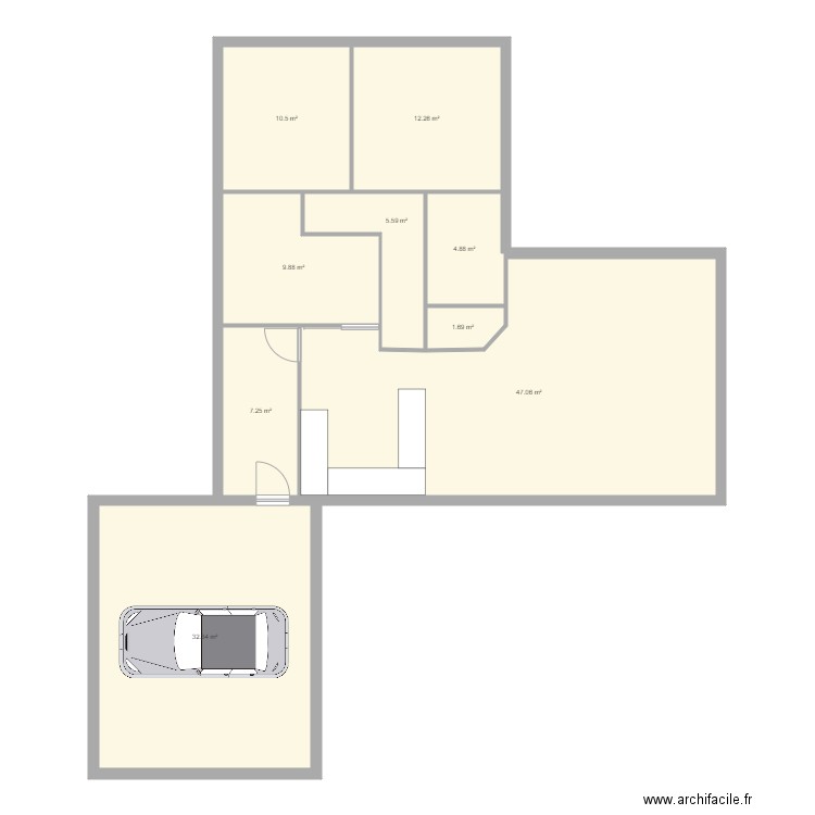 Copie Maison COMECA. Plan de 0 pièce et 0 m2