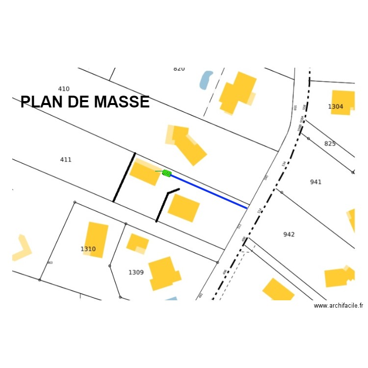Diot. Plan de 0 pièce et 0 m2