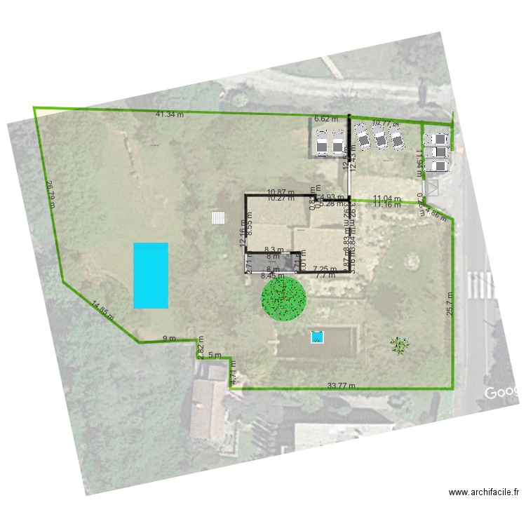 B Aménagement Ext. Plan de 0 pièce et 0 m2