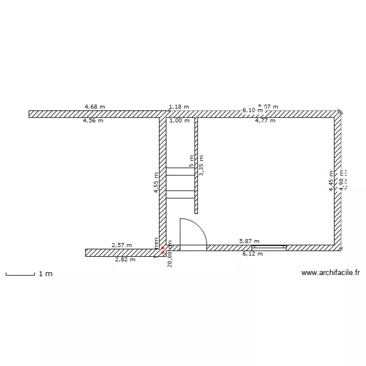 dependance  projet. Plan de 