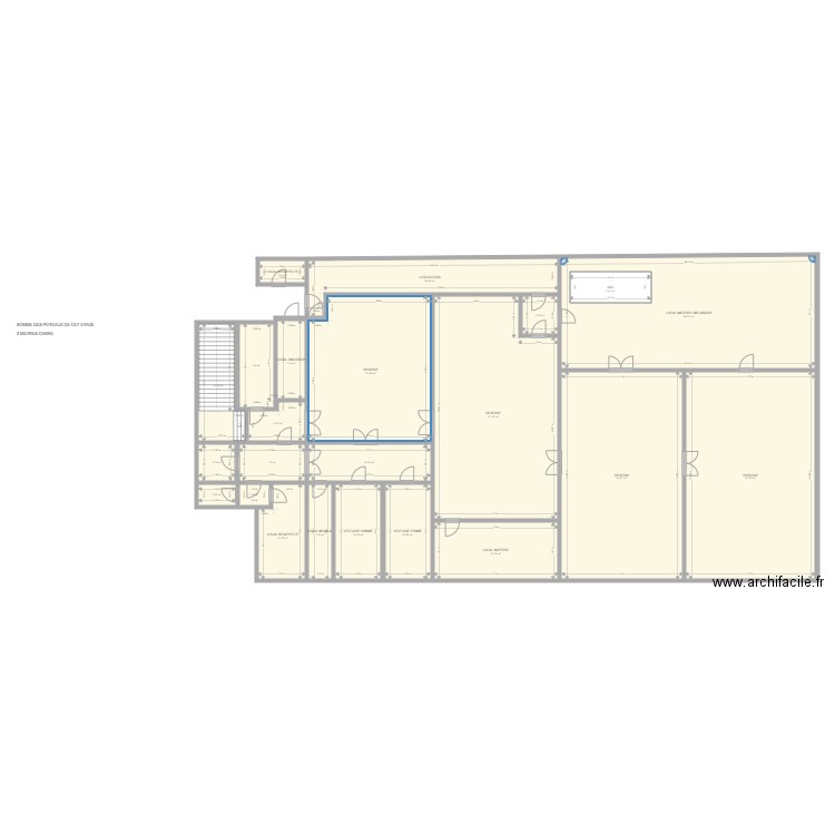 GIFI CLICHY. Plan de 0 pièce et 0 m2