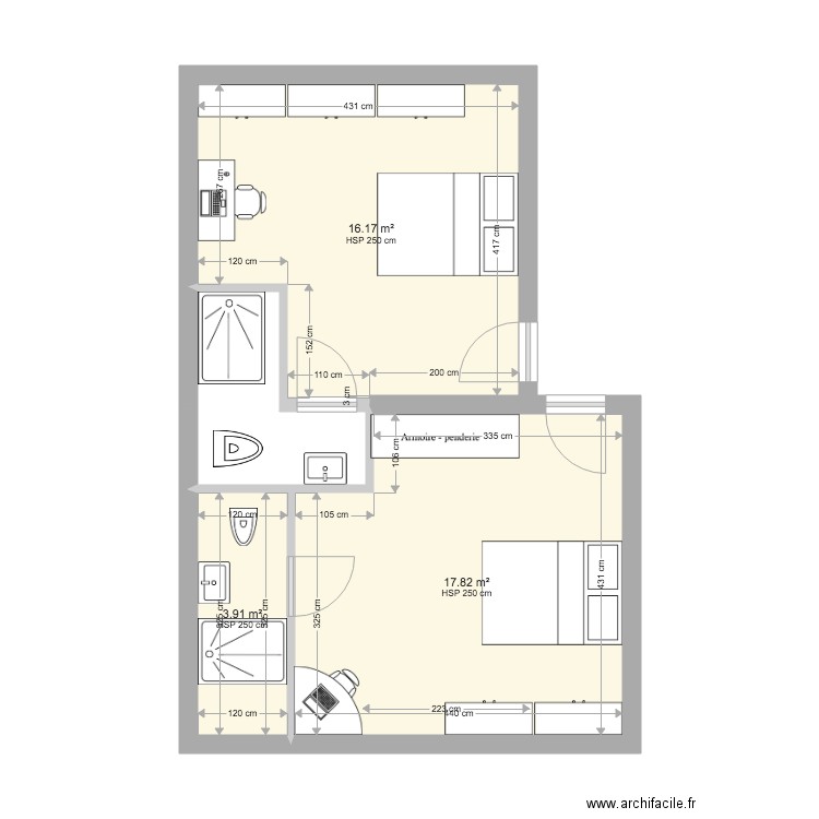 Markelbach Grenier. Plan de 0 pièce et 0 m2