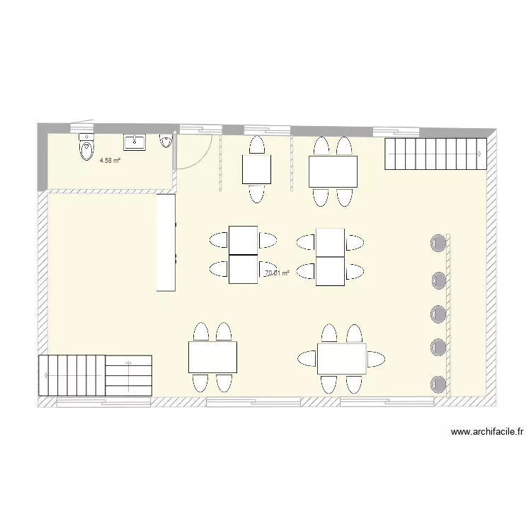 RESTURAN VERGE 3. Plan de 