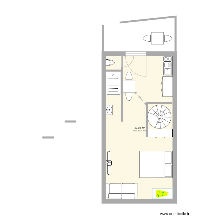 rbnb2. Plan de 0 pièce et 0 m2
