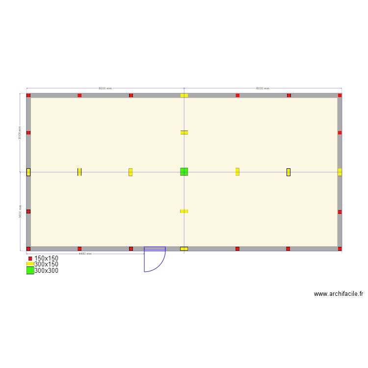 Псков Барн Сваи. Plan de 0 pièce et 0 m2