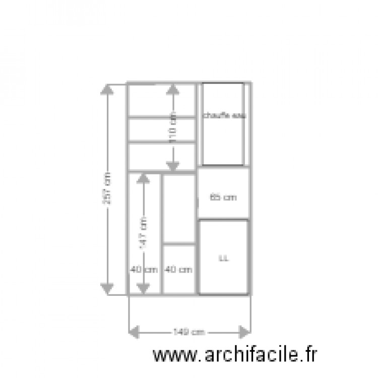 placard salle de b olivier eglem intérieur v2. Plan de 0 pièce et 0 m2