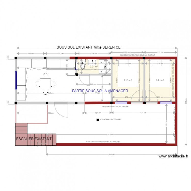 BERENICE. Plan de 0 pièce et 0 m2